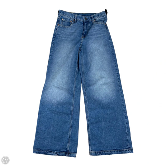 Jeans Flared By Gap In Blue Denim, Size: 4