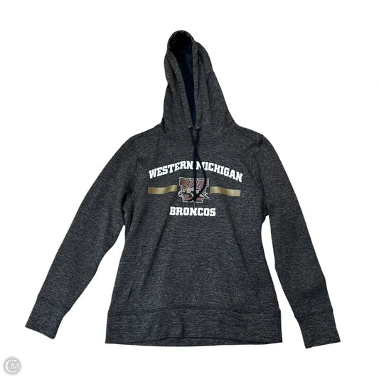 Athletic Sweatshirt Hoodie By Clothes Mentor In Brown, Size: S