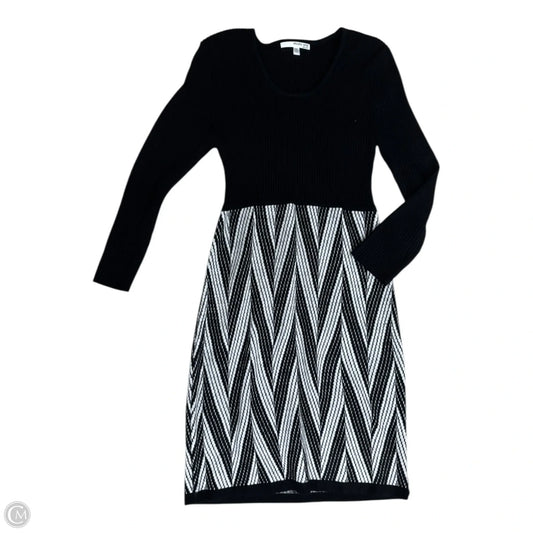 Dress Sweater By Studio 1 In Black, Size: S
