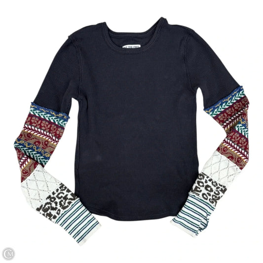 Top Long Sleeve By We The Free In Multi-colored, Size: M