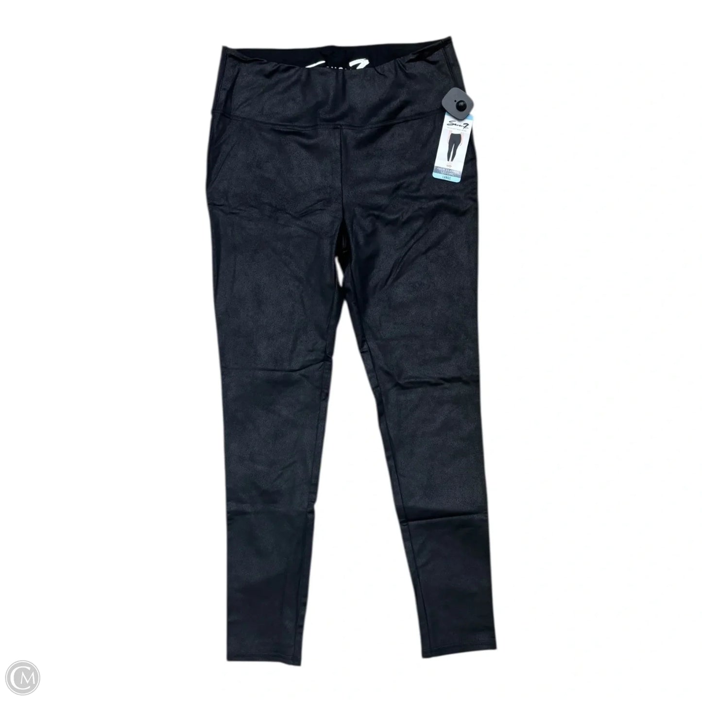 Athletic Leggings By Seven 7 In Black, Size: L