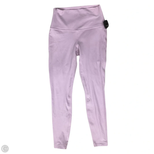 Athletic Leggings By Lululemon In Pink, Size: S