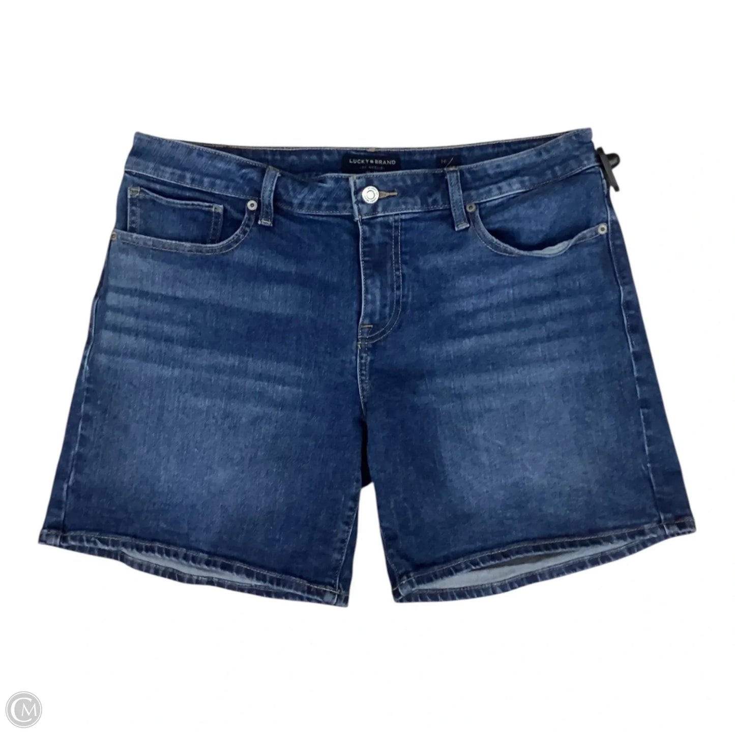 Shorts By Lucky Brand In Blue Denim, Size: 10