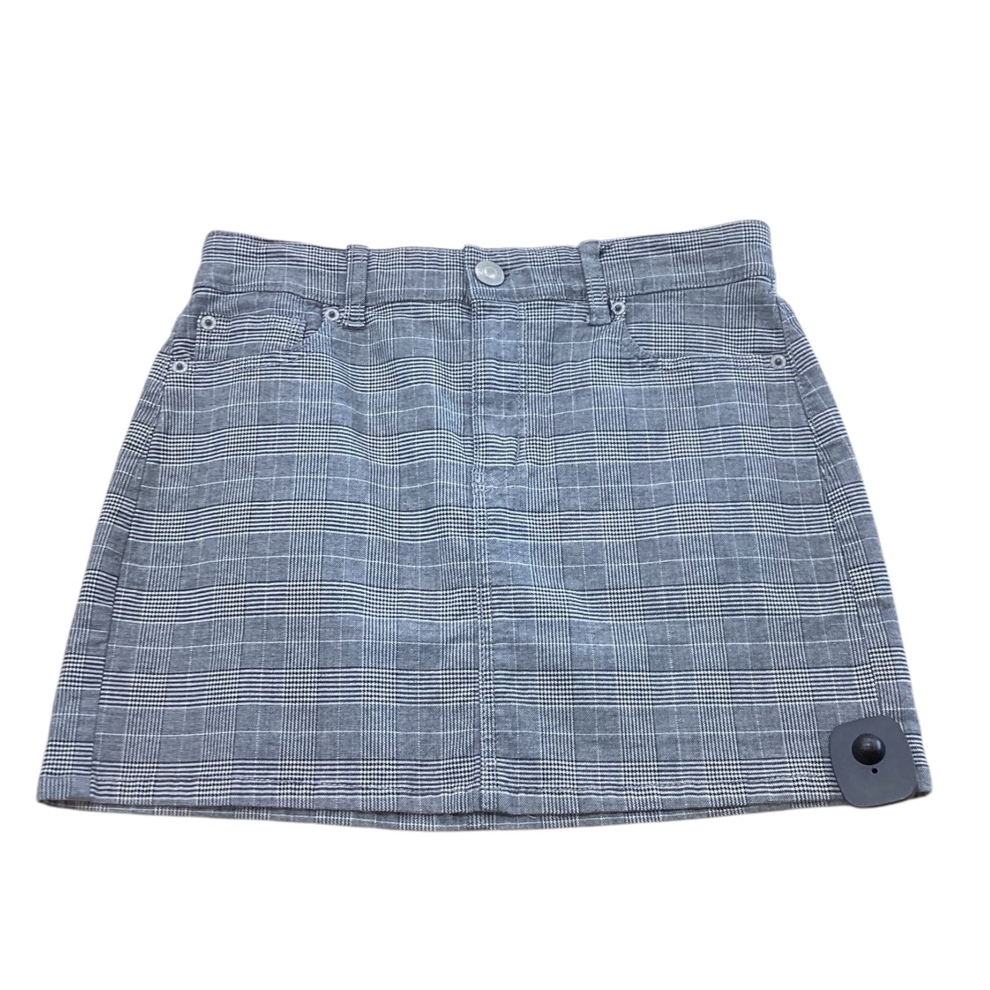 Skirt Mini & Short By American Eagle In Plaid Pattern, Size: 4