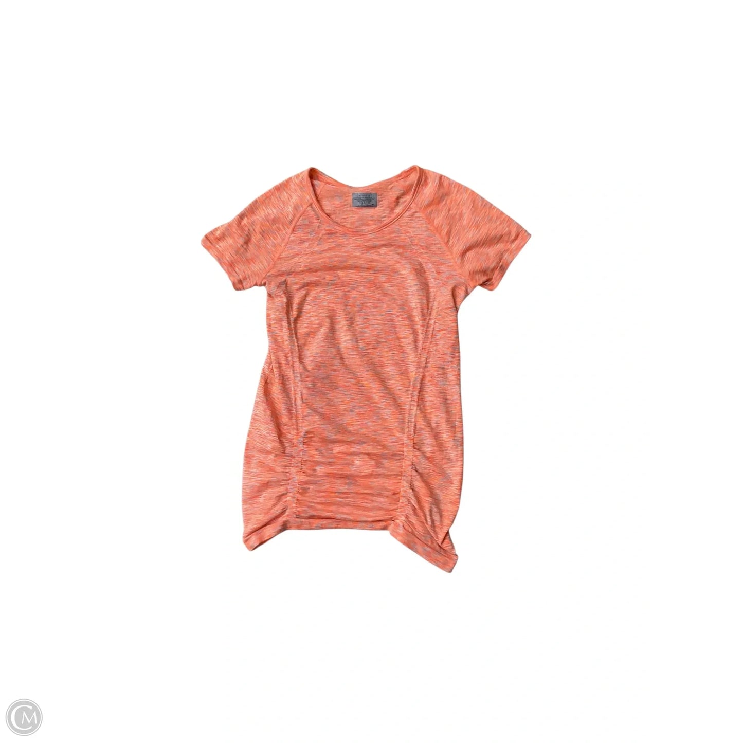 Athletic Top Short Sleeve By Athleta In Orange, Size: M