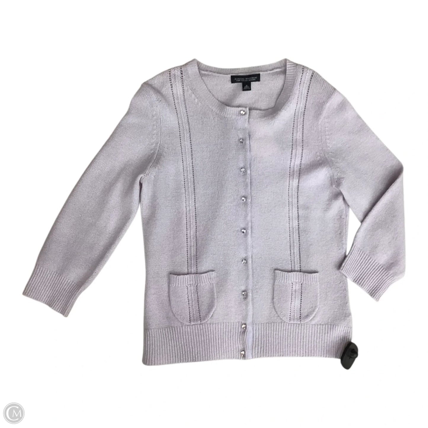 Cardigan By Banana Republic In Purple, Size: M