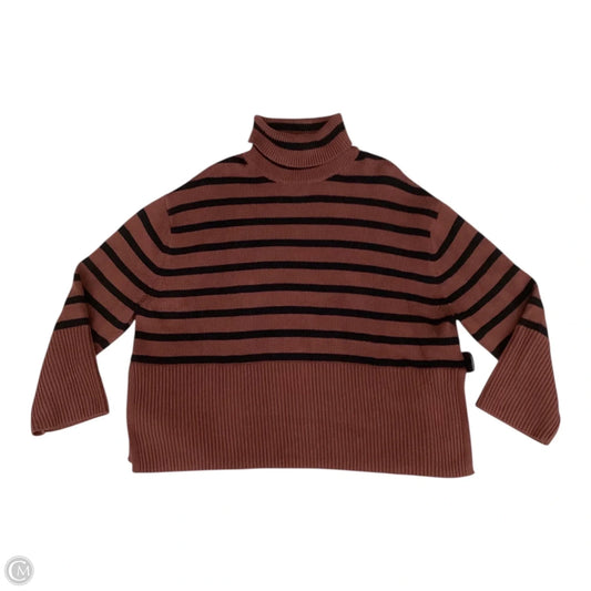 Sweater By Gap In Black & Brown, Size: M