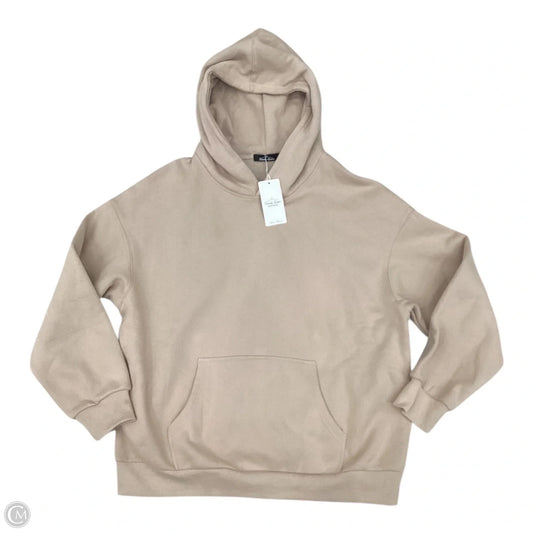 Athletic Fleece By Trendy Queen In Tan, Size: L