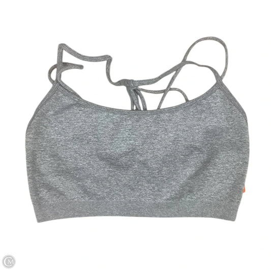 Athletic Bra By Fabletics In Grey, Size: M