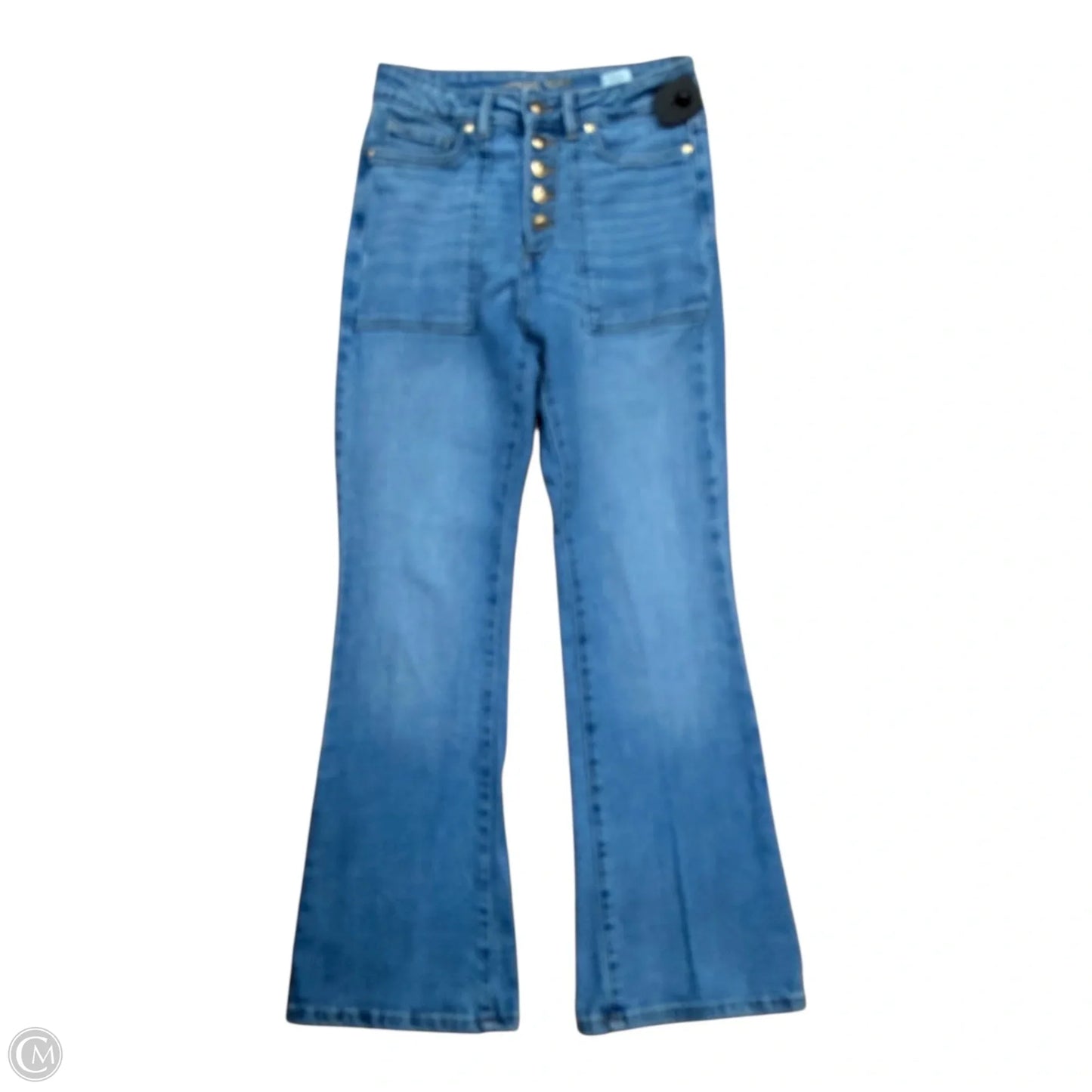 Jeans Designer By Michael Kors In Blue Denim, Size: 4