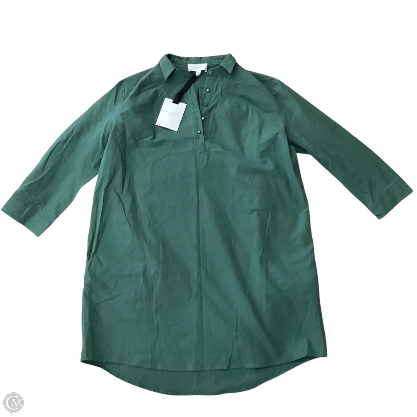 Dress Casual Short By Pomander Place In Green, Size: Xl