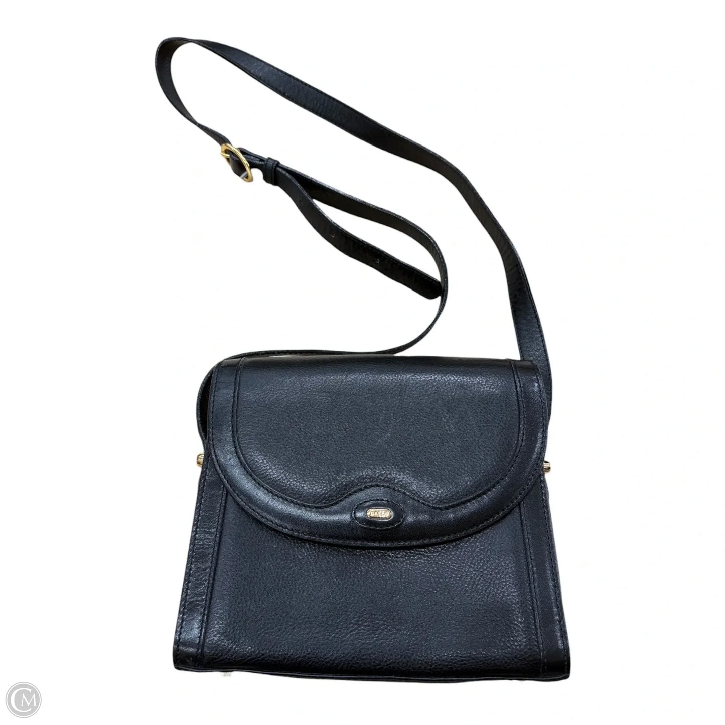 Handbag Leather By Bally, Size: Small