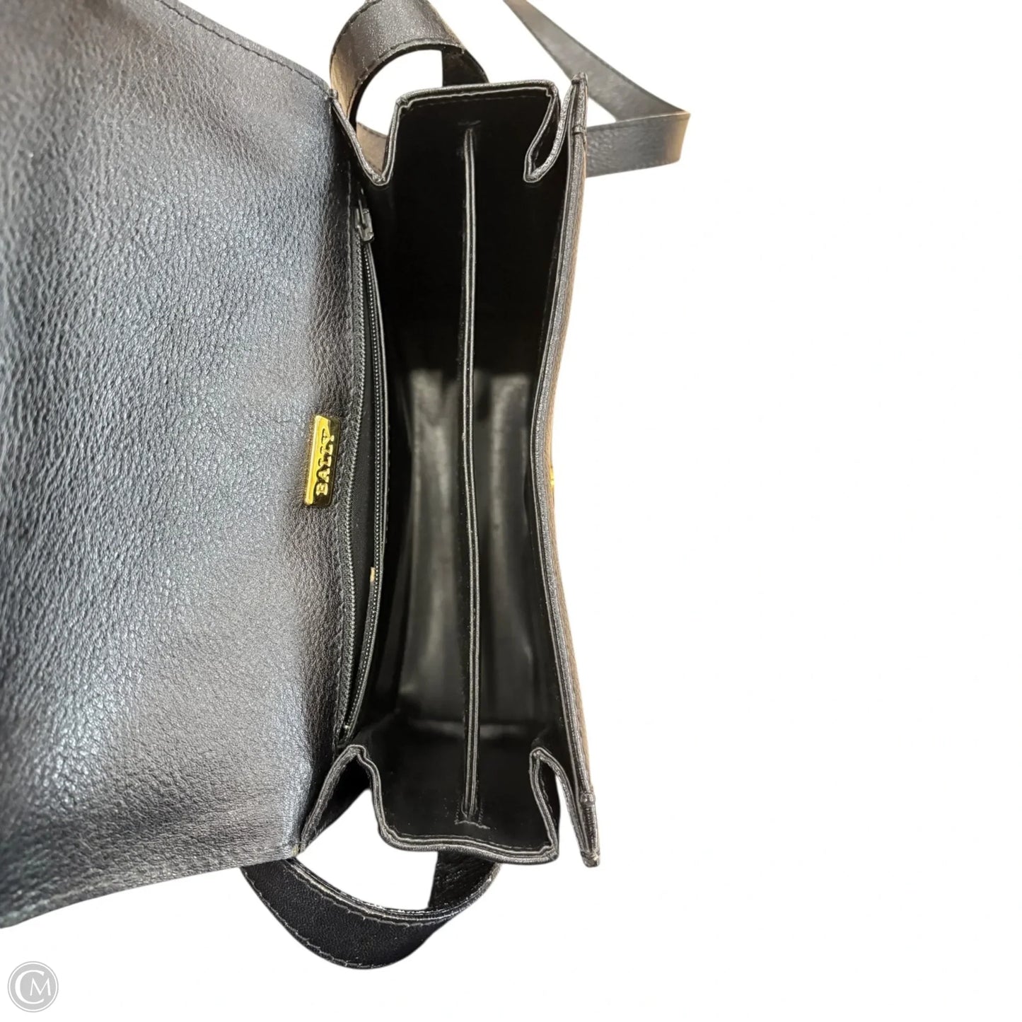 Handbag Leather By Bally, Size: Small