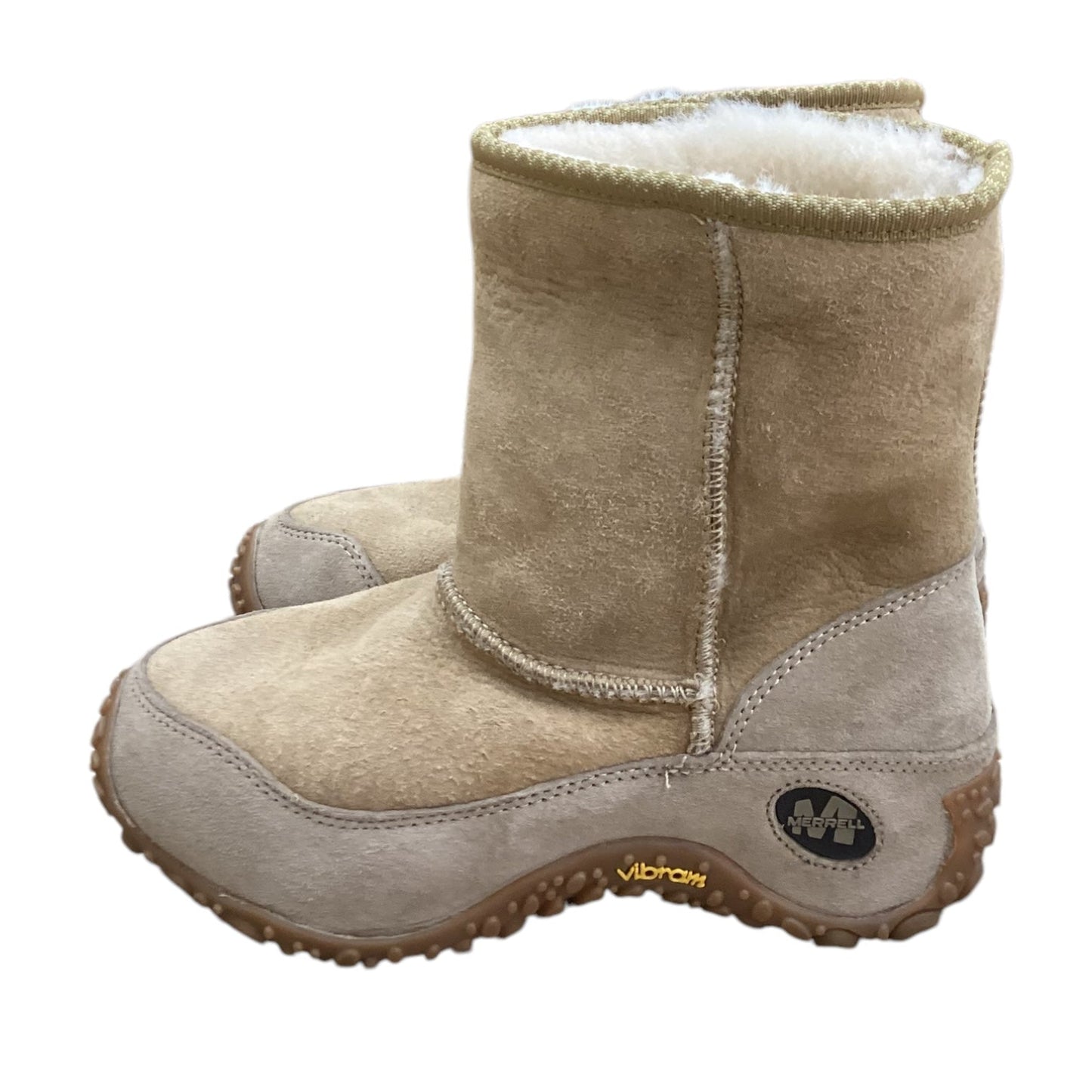 Boots Snow By Merrell In Tan, Size: 6