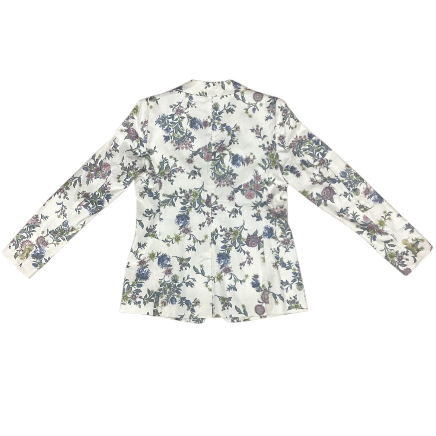 Blazer By Loft In Floral Print, Size: S