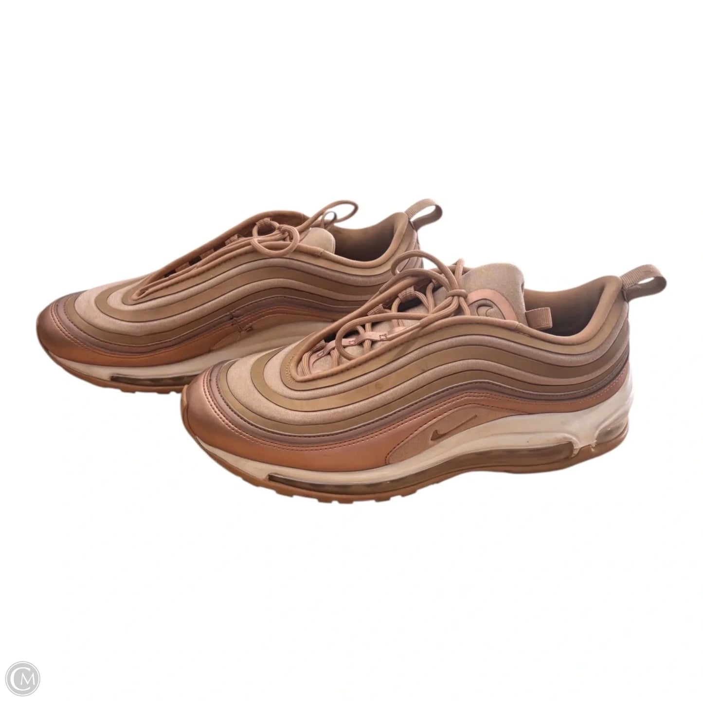 Shoes Athletic By Nike In Gold, Size: 7.5