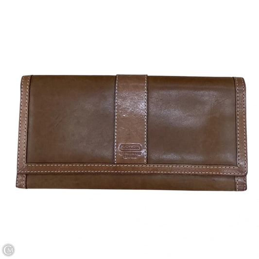 Wallet Designer By Coach, Size: Large