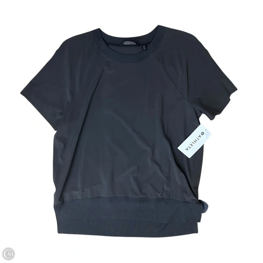 Athletic Top Short Sleeve By Athleta In Brown, Size: M