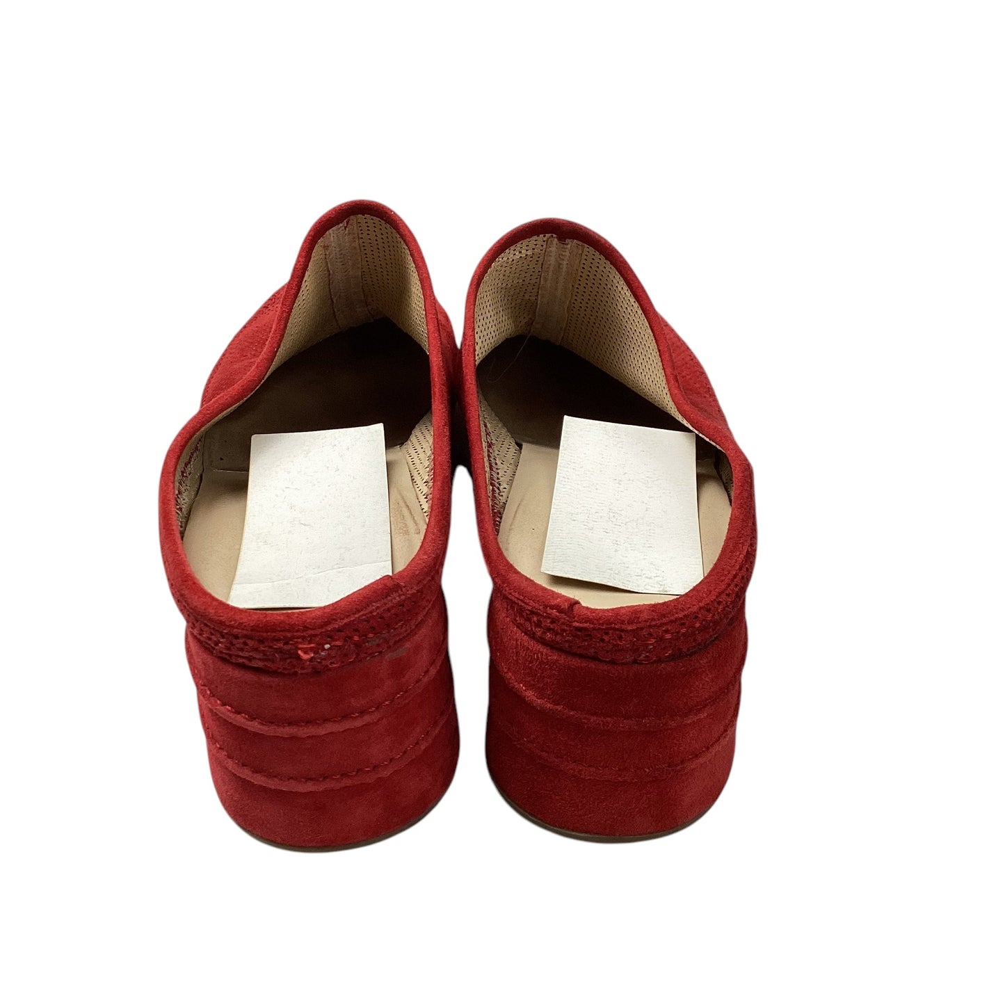 Shoes Heels Wedge By Via Spiga In Red, Size: 8