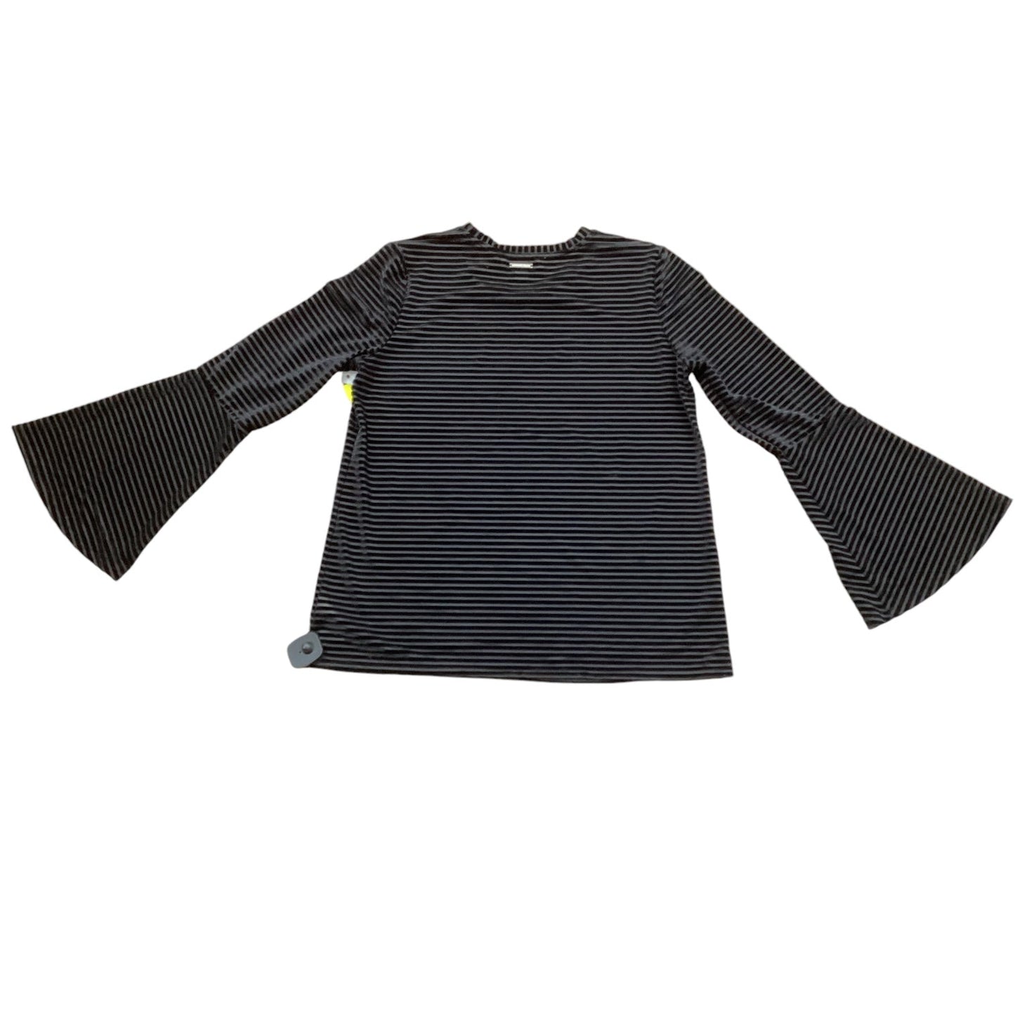 Top Long Sleeve Designer By Michael By Michael Kors In Black, Size: L