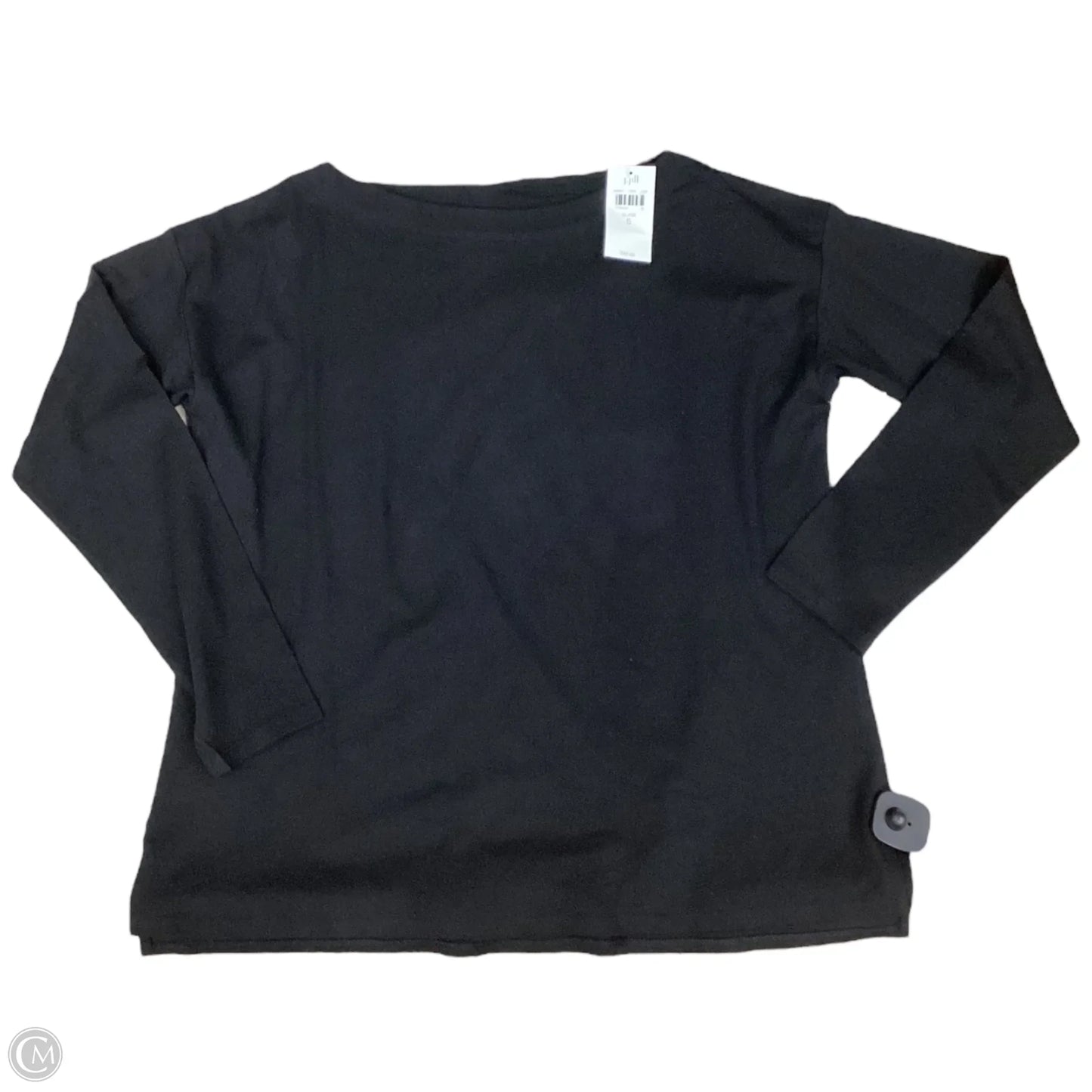 Top Long Sleeve By J. Jill In Black, Size: S