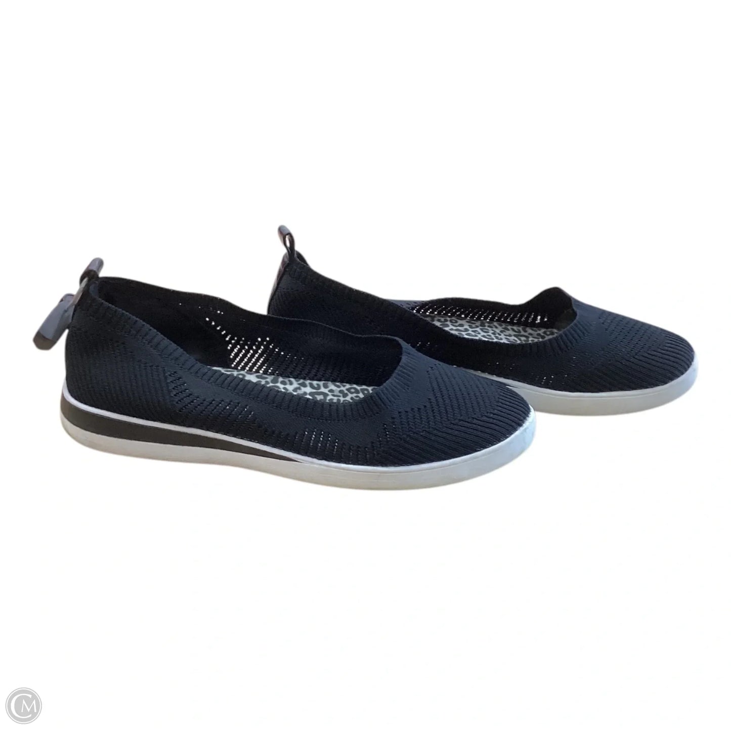 Shoes Flats By Clothes Mentor In Black, Size: 10