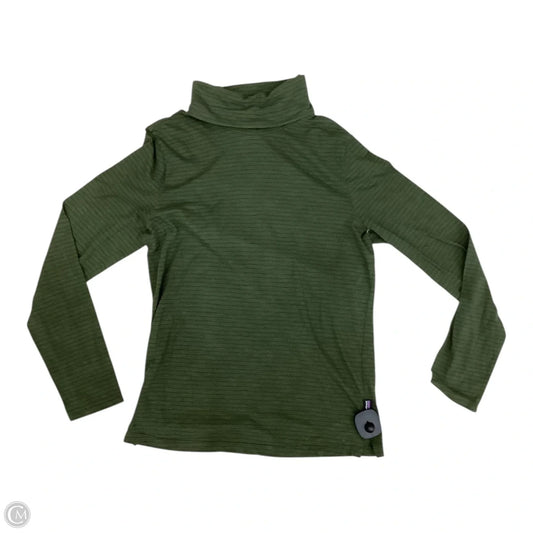 Top Long Sleeve By Patagonia In Striped Pattern, Size: S