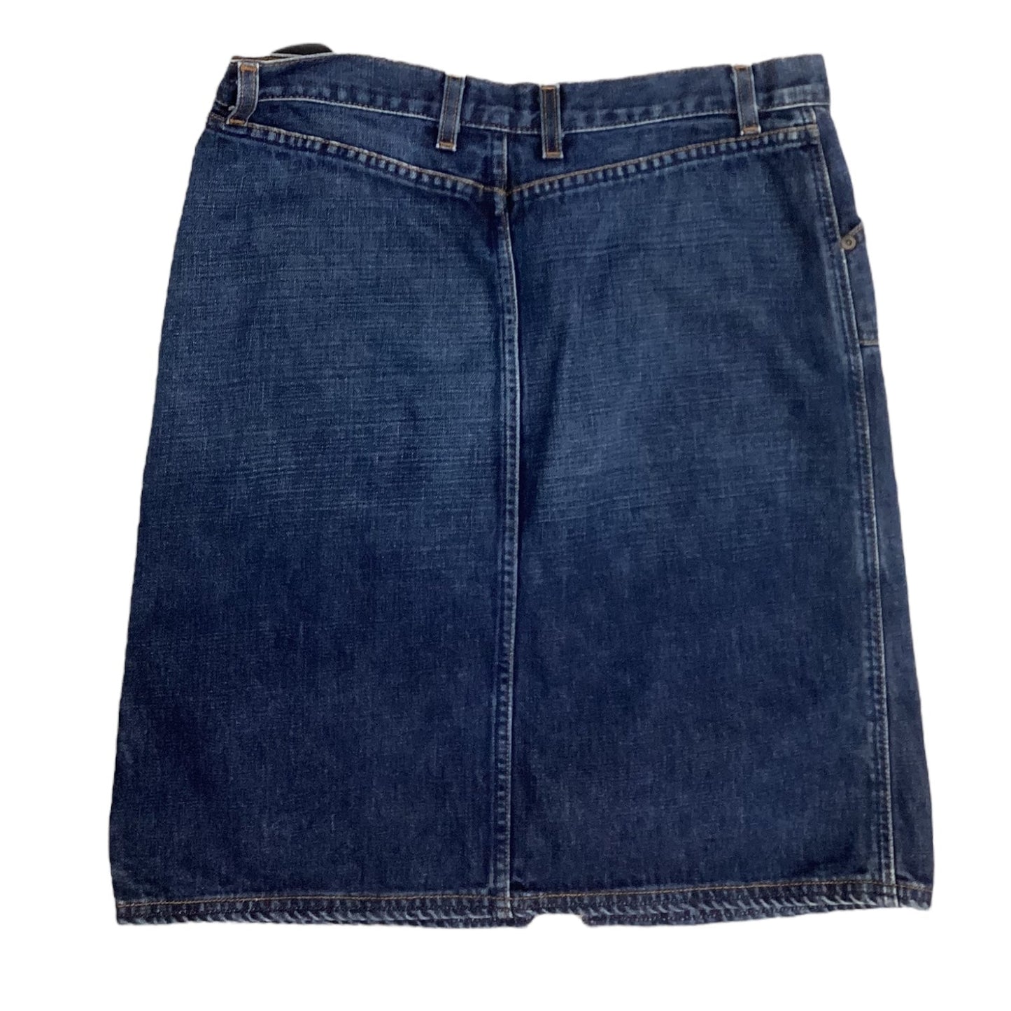 Skirt Mini & Short By Express In Blue Denim, Size: M