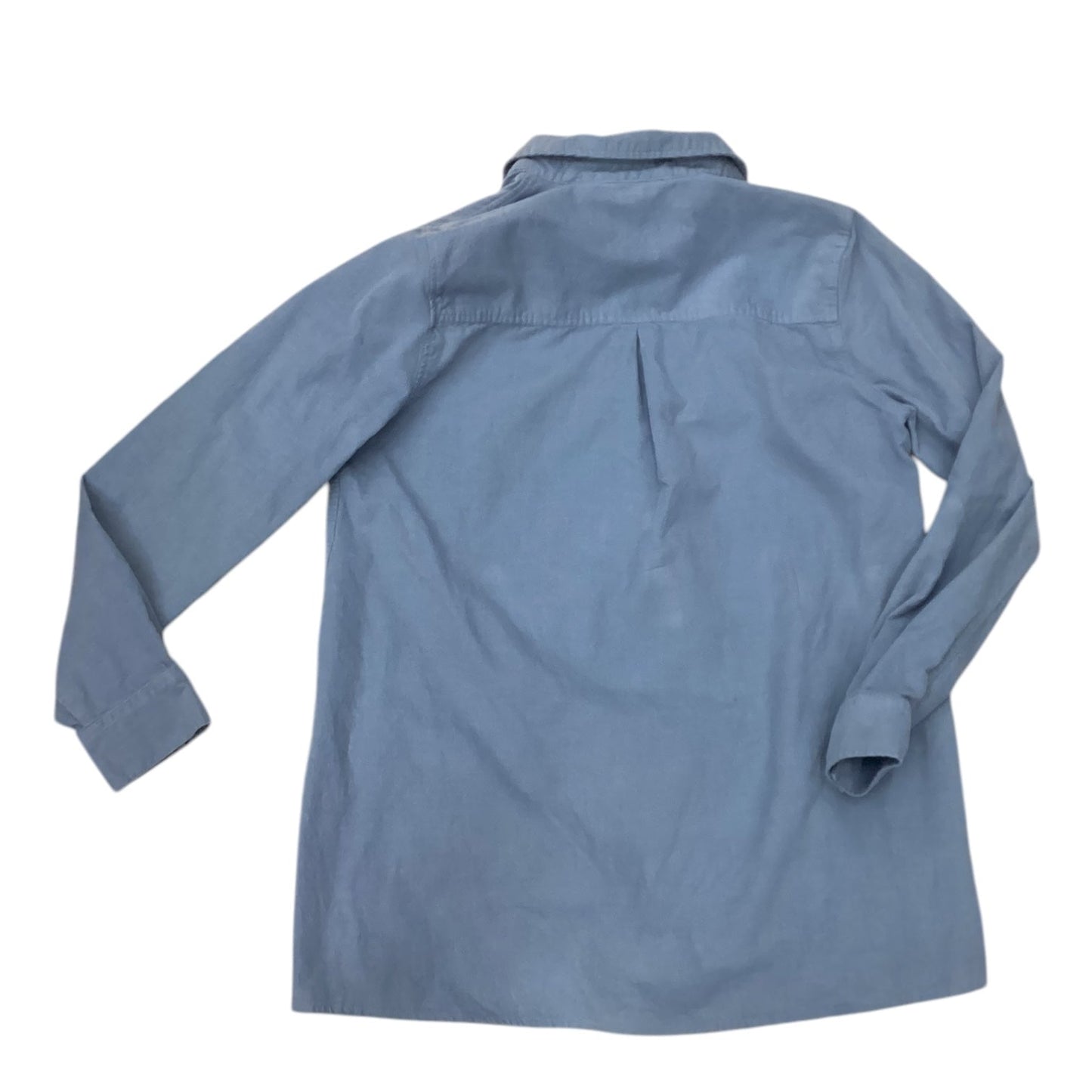 Top Long Sleeve By Croft And Barrow In Blue, Size: S