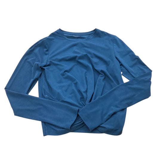 Top Long Sleeve Designer By Athleta In Teal, Size: S