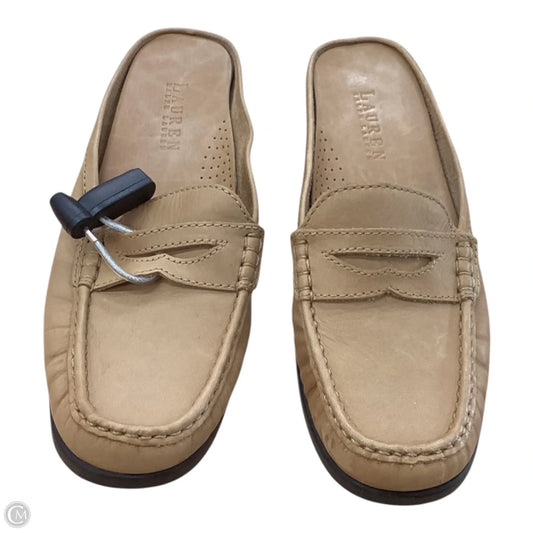 Shoes Flats By Lauren By Ralph Lauren In Tan, Size: 6