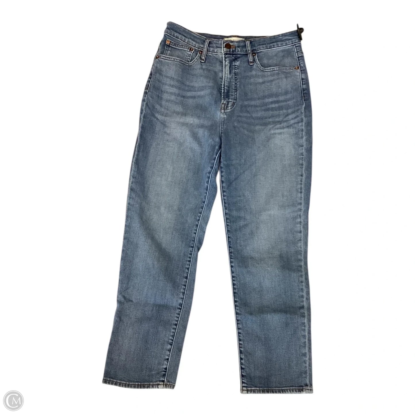 Jeans Straight By Madewell In Blue, Size: 6