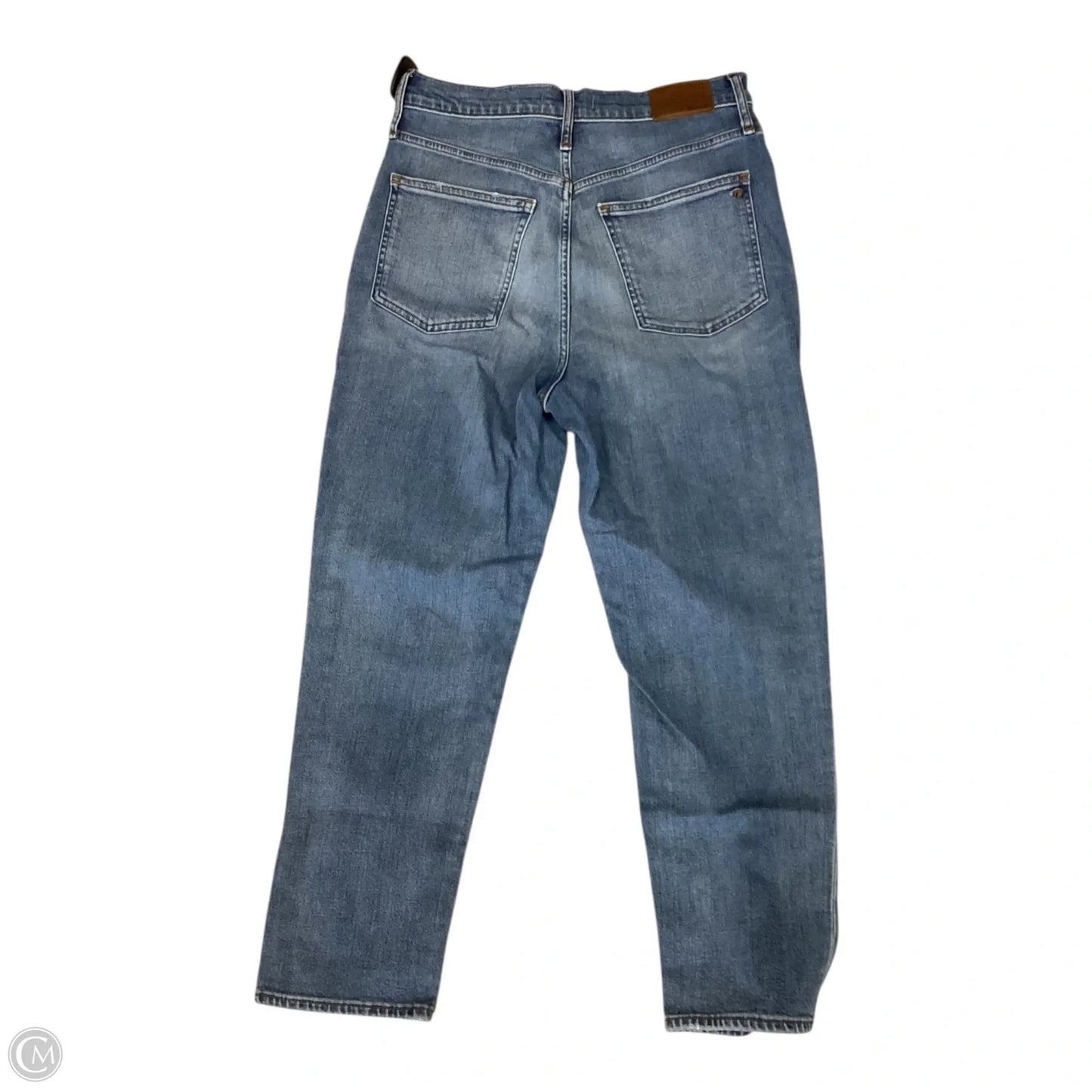 Jeans Straight By Madewell In Blue, Size: 6
