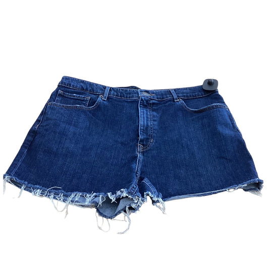 Blue Denim Shorts Express, Size 14