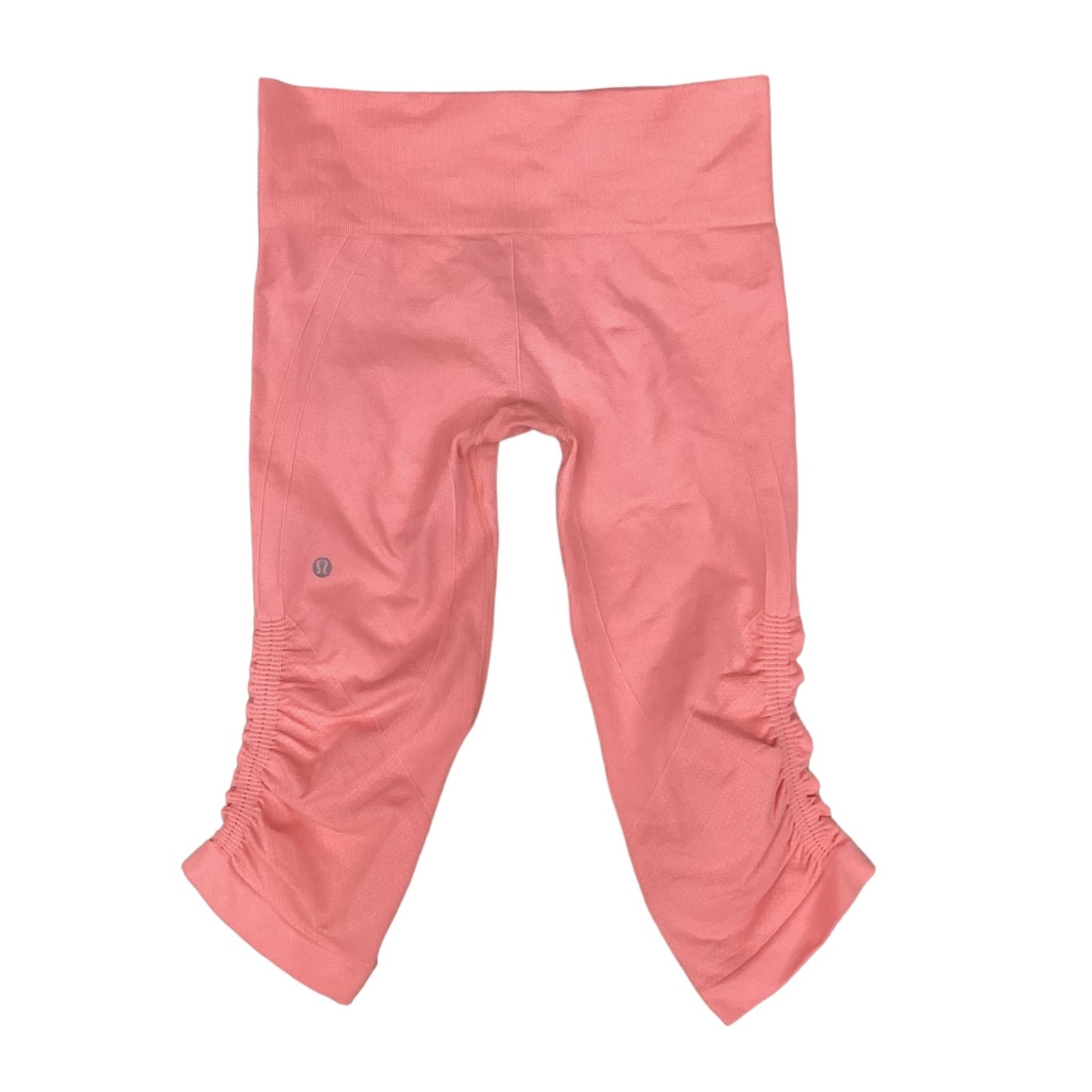 Capris Designer By Lululemon In Pink, Size: M