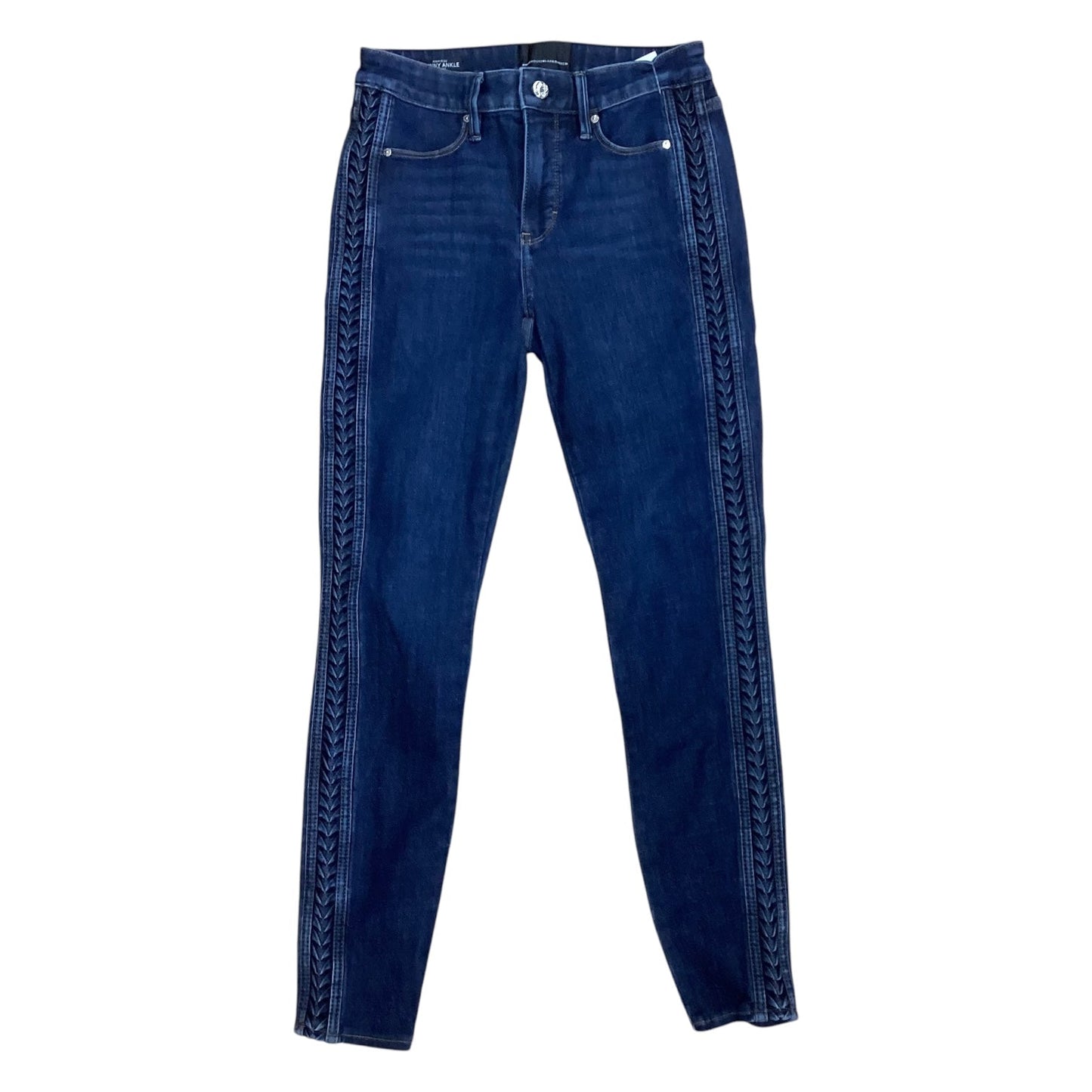 Jeans Designer By White House Black Market In Blue Denim, Size: 0