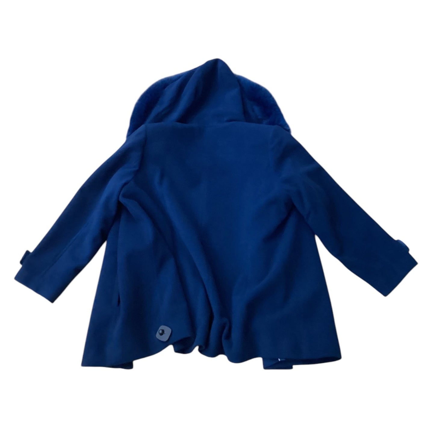 Coat Peacoat By Cmc In Blue, Size: 2x