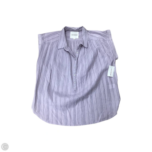 Top Short Sleeve By Lucky Brand In Purple, Size: S