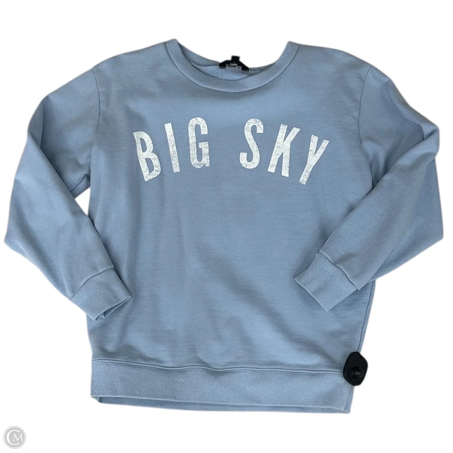 Athletic Sweatshirt Crewneck By J. Crew In Blue, Size: S