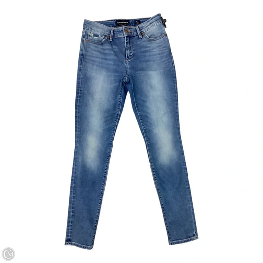 Jeans Skinny By Lucky Brand In Blue Denim, Size: 4