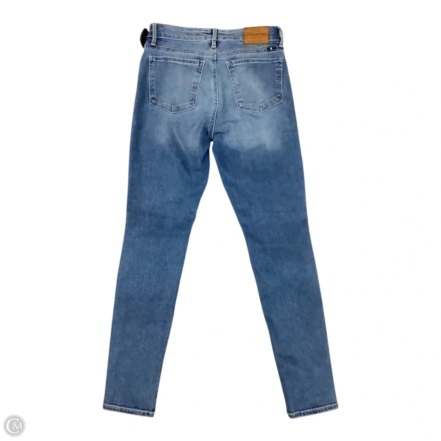 Jeans Skinny By Lucky Brand In Blue Denim, Size: 4