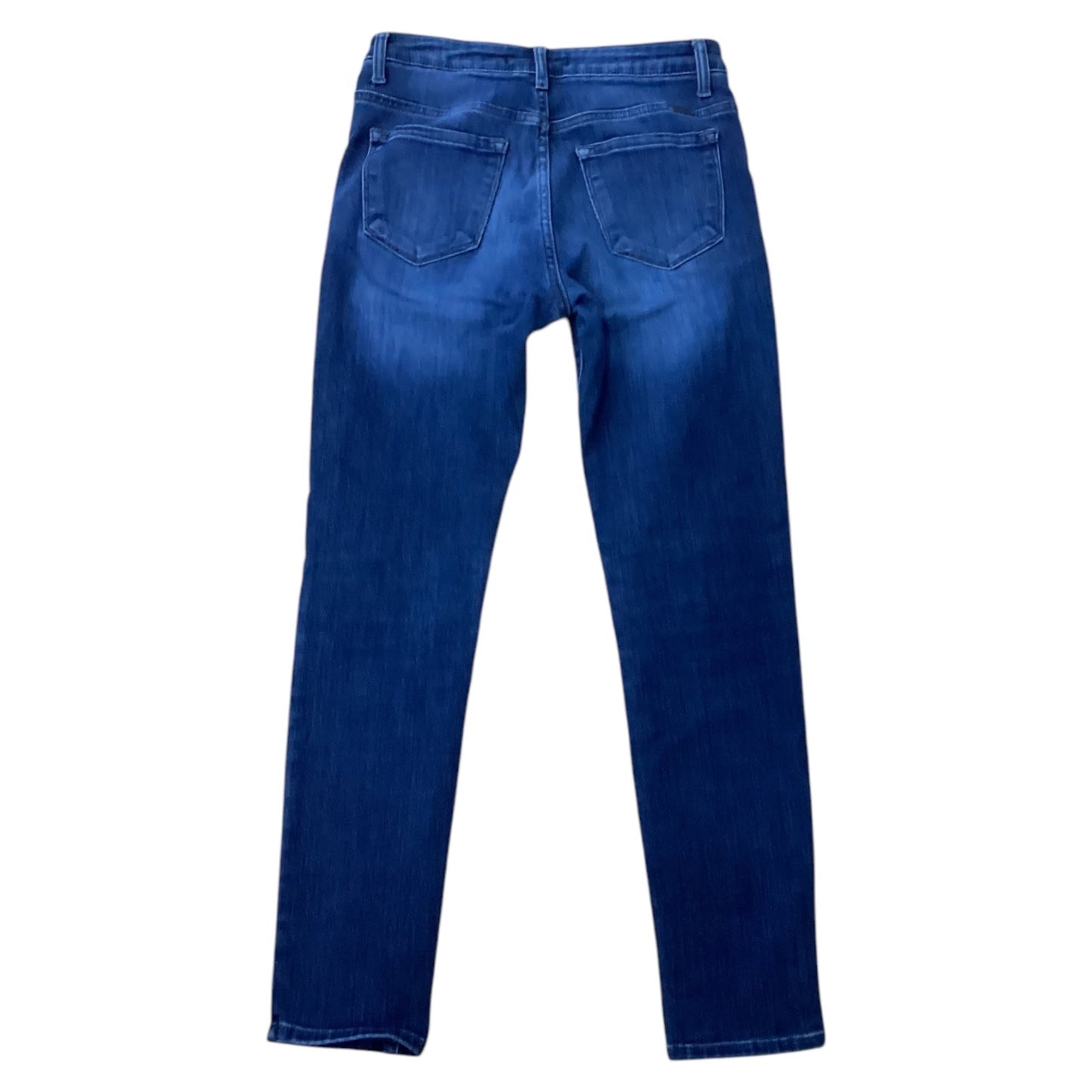 Jeans Straight By Kut In Blue Denim, Size: 0