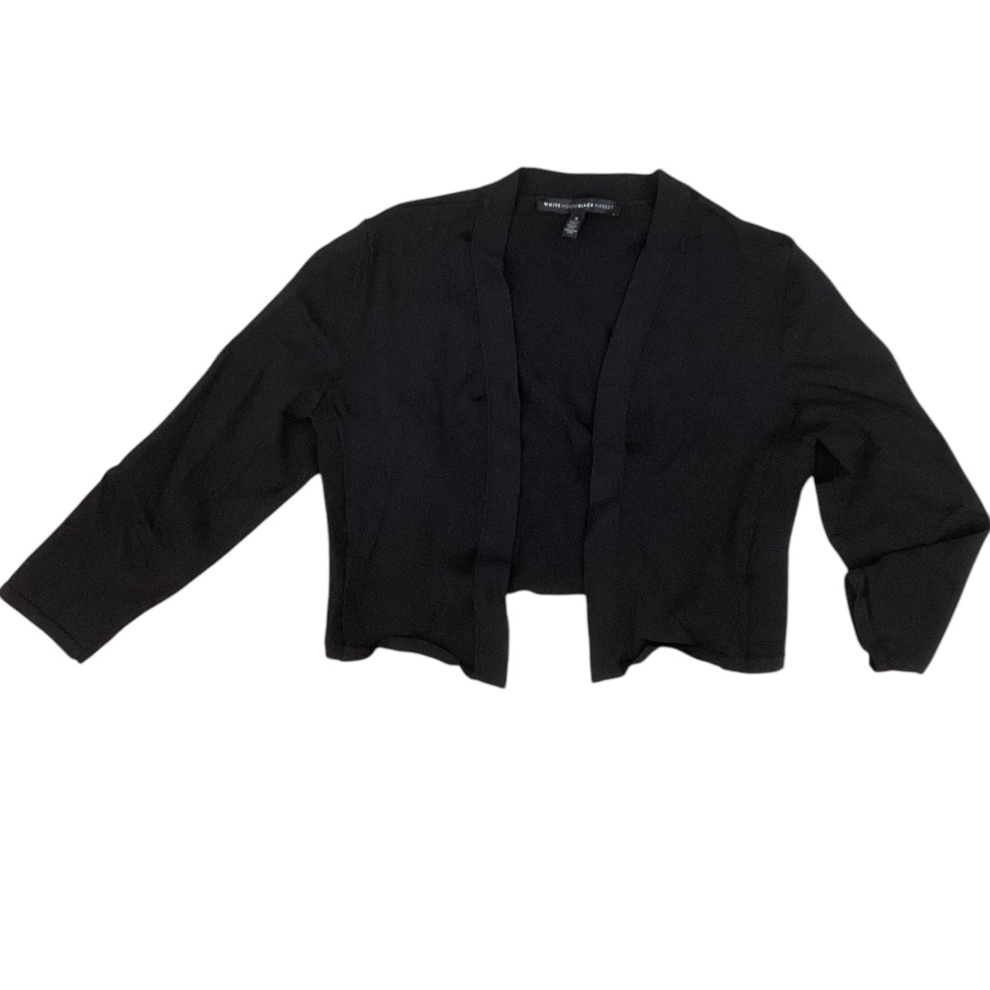 Sweater Cardigan Designer By White House Black Market In Black, Size: S