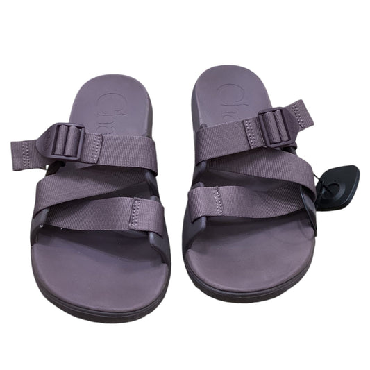 Sandals Designer By Chacos In Purple, Size: 9