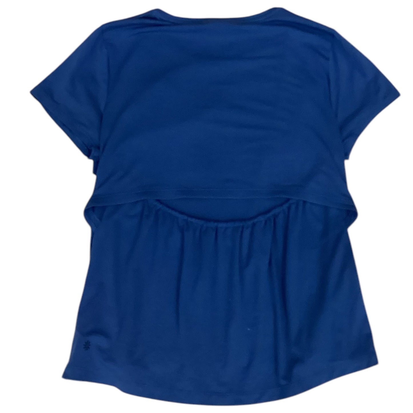 Athletic Top Short Sleeve By Athleta In Blue, Size: M