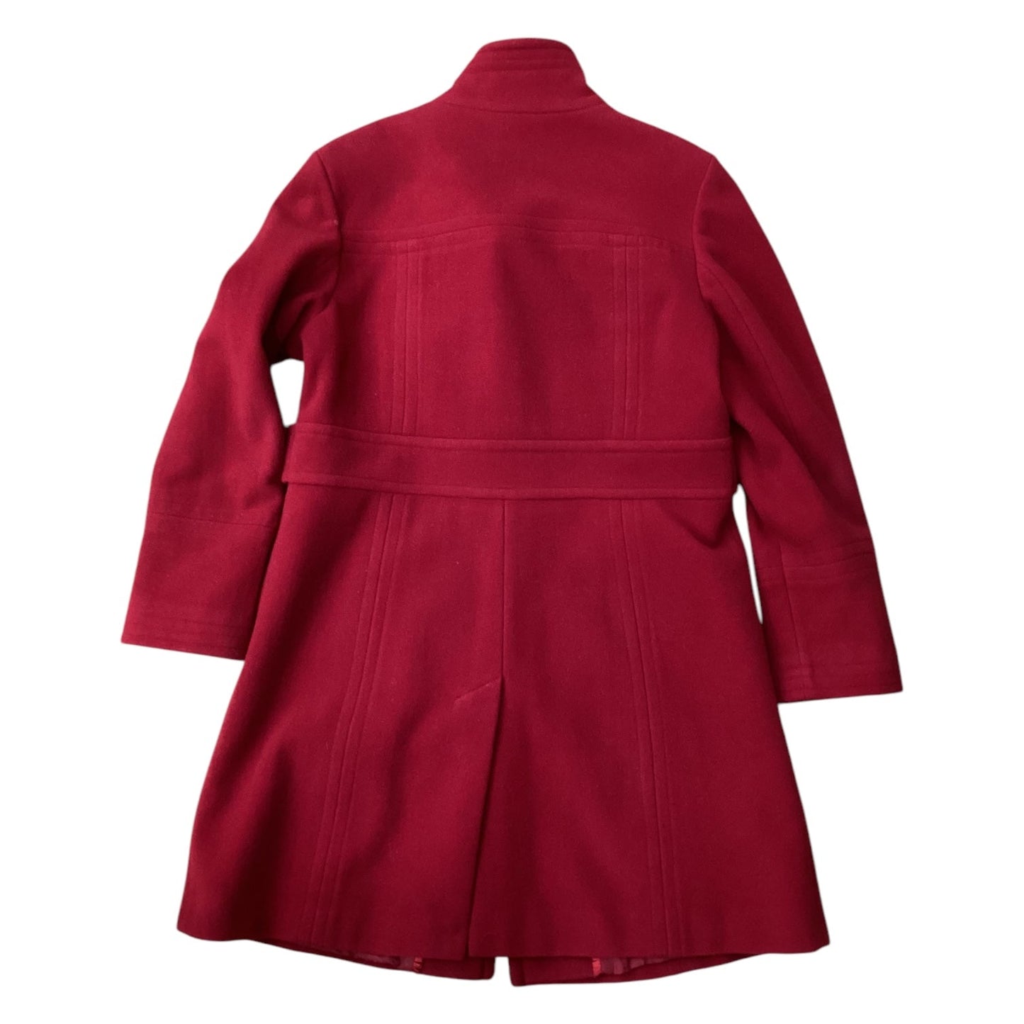 Coat Wool By Worthington In Red, Size: Xlp