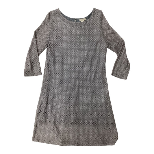 Dress Casual Midi By Lucky Brand In Grey, Size: Xl