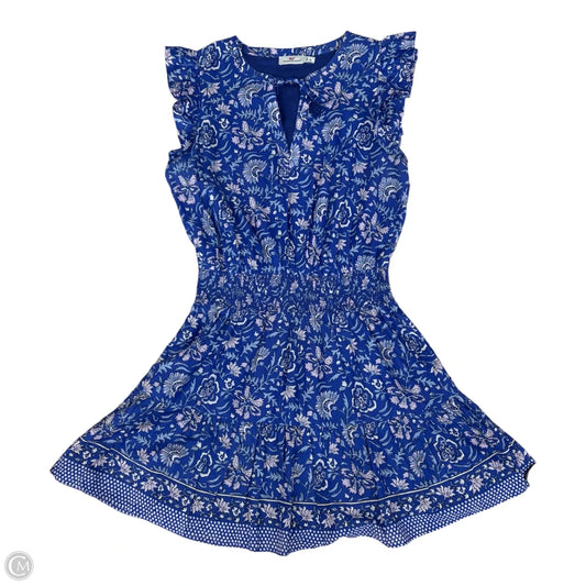 Dress Casual Short By Vineyard Vines In Blue, Size: M