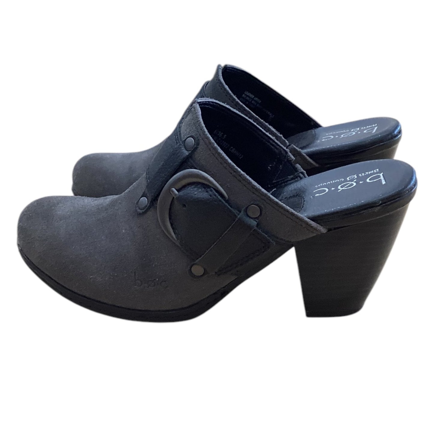 Shoes Heels Block By Boc In Grey, Size: 6