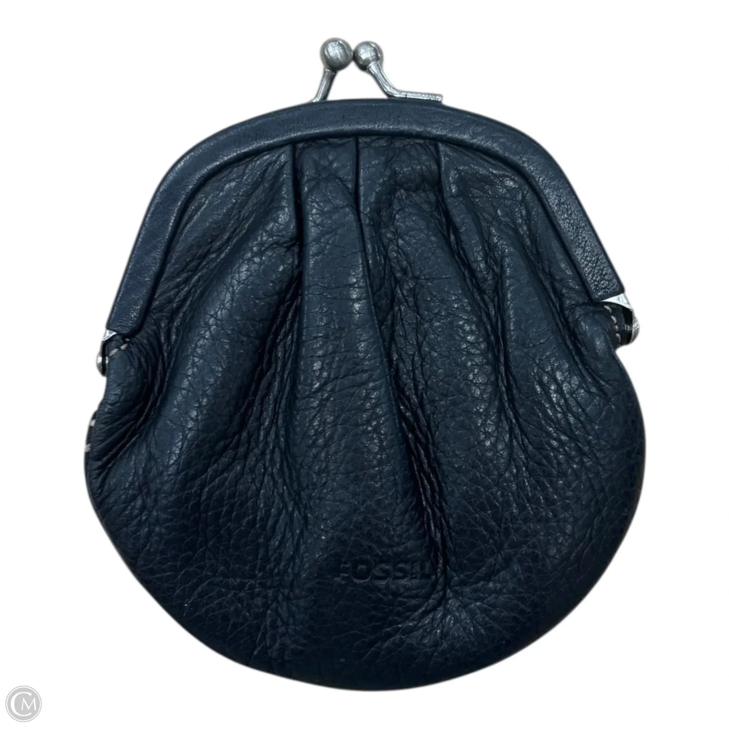 Coin Purse Leather By Fossil, Size: Small